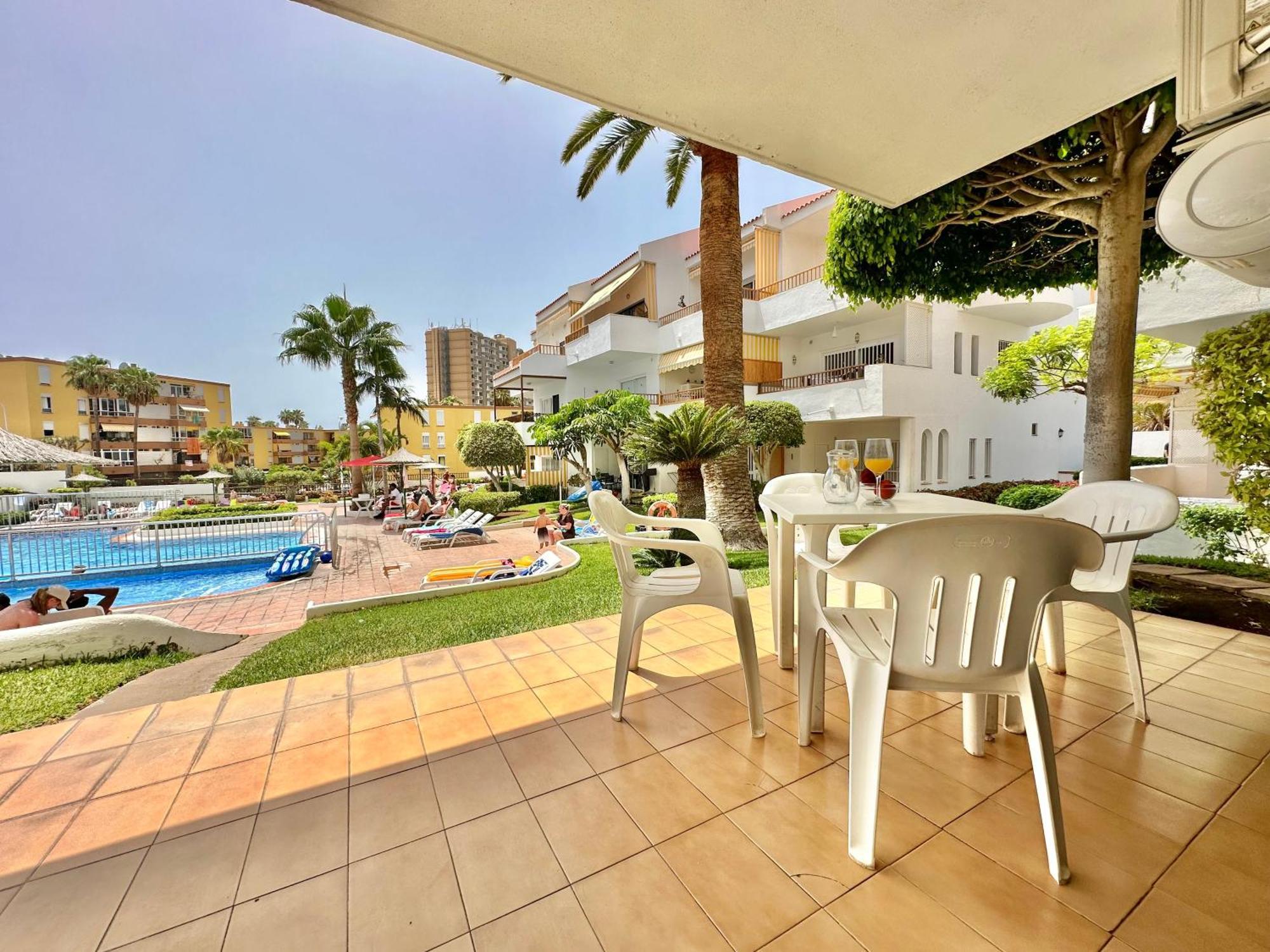 Apartament Pool Views Terrace Los Cristianos  Zewnętrze zdjęcie