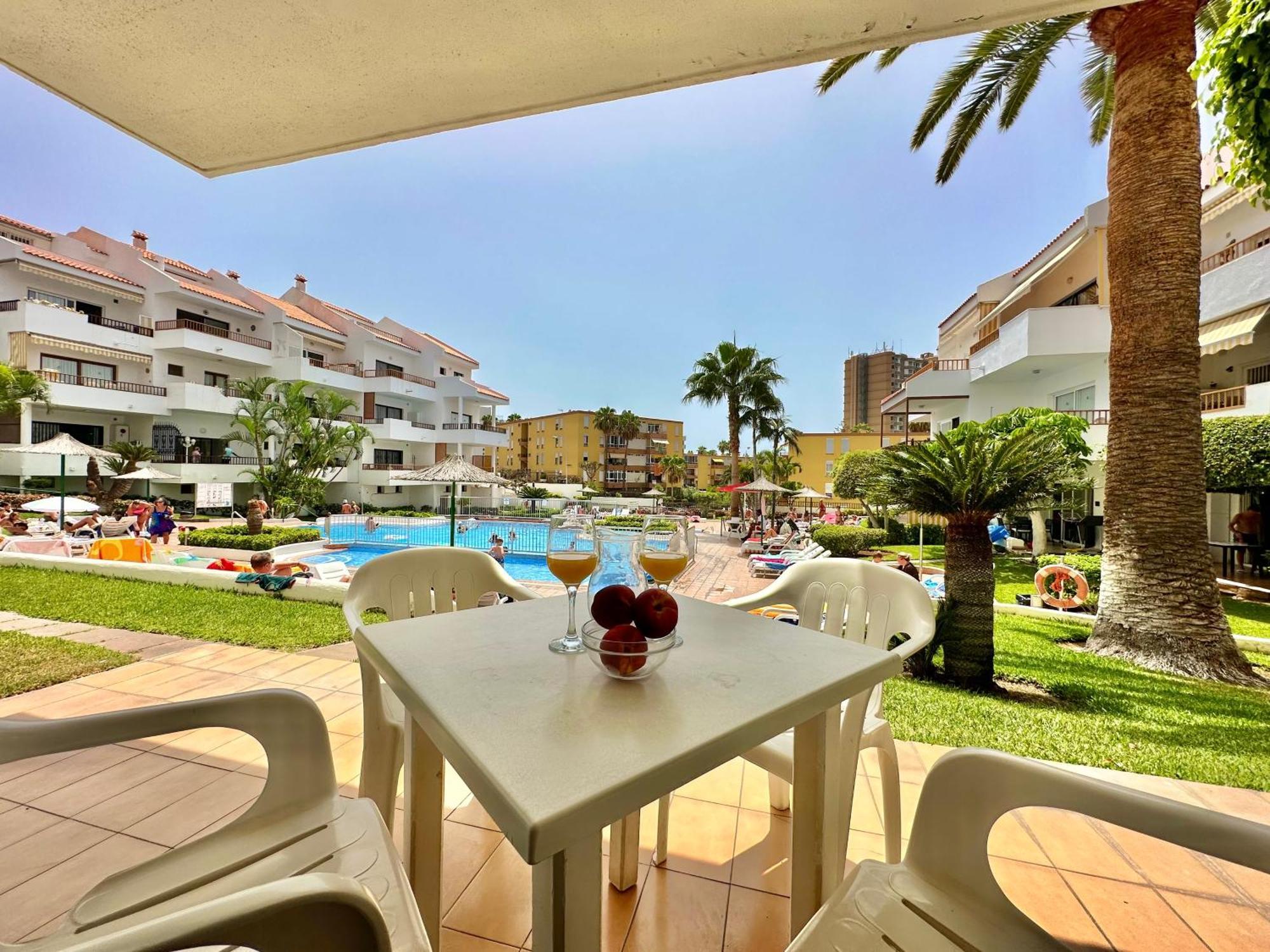 Apartament Pool Views Terrace Los Cristianos  Zewnętrze zdjęcie